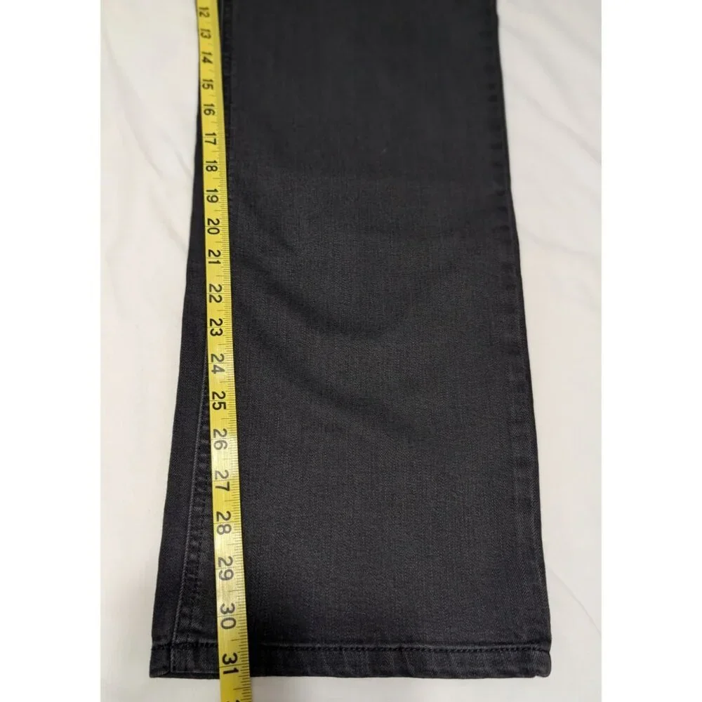 Jones New York Womens Graphite Straight Leg Jeans 20W Regular Secret Slimming Fe - Picture 13 of 14